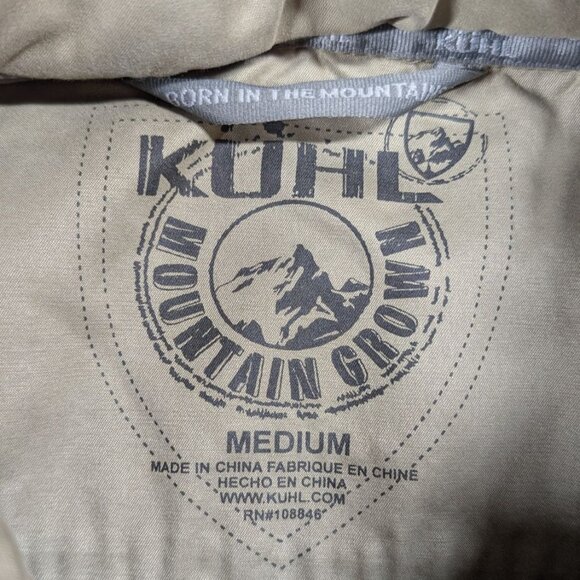 Kuhl Mens Jacket Gorpcore Hiking Utility Camping Hood Medium - Picture 3 of 12